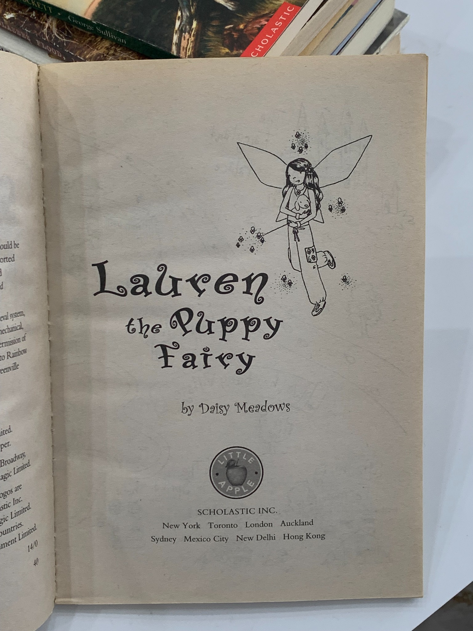 Lauren the Puppy Fairy – Daisy Meadows