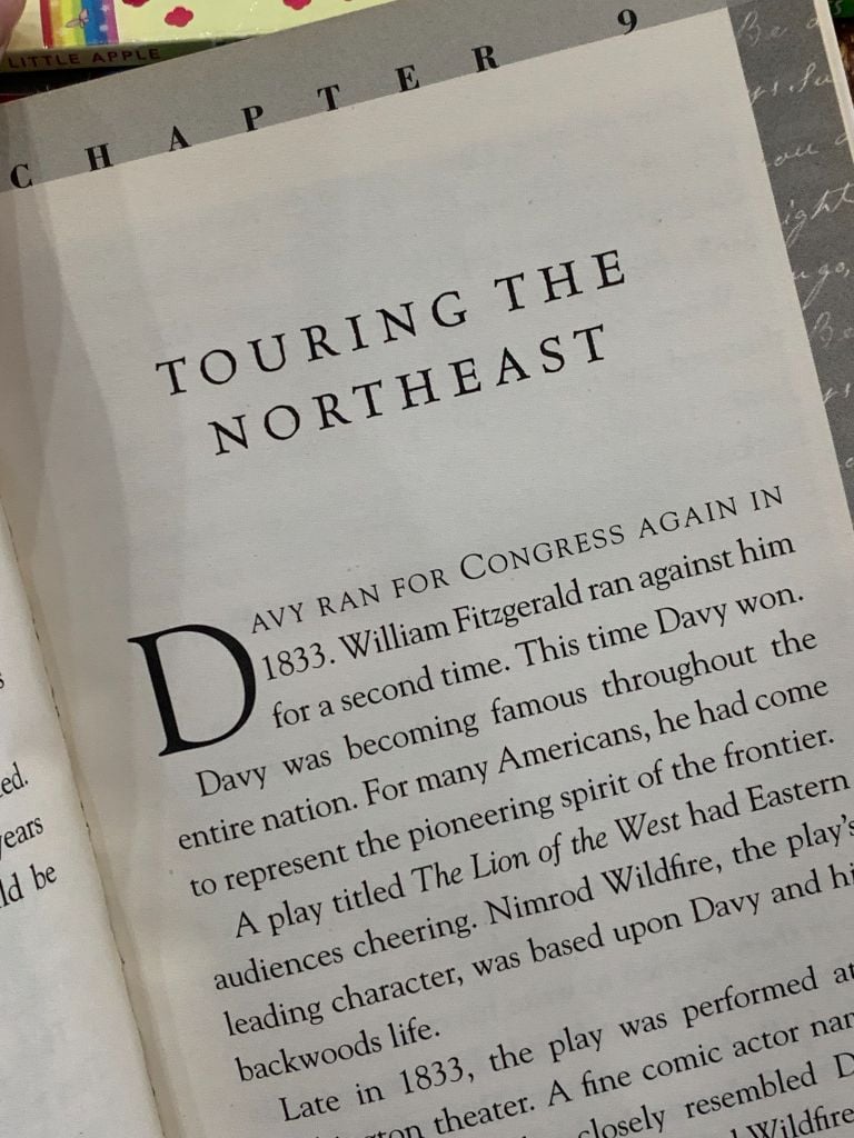 Davy Crockett: In His Own Words – George Sullivan - Ảnh thực tế 10