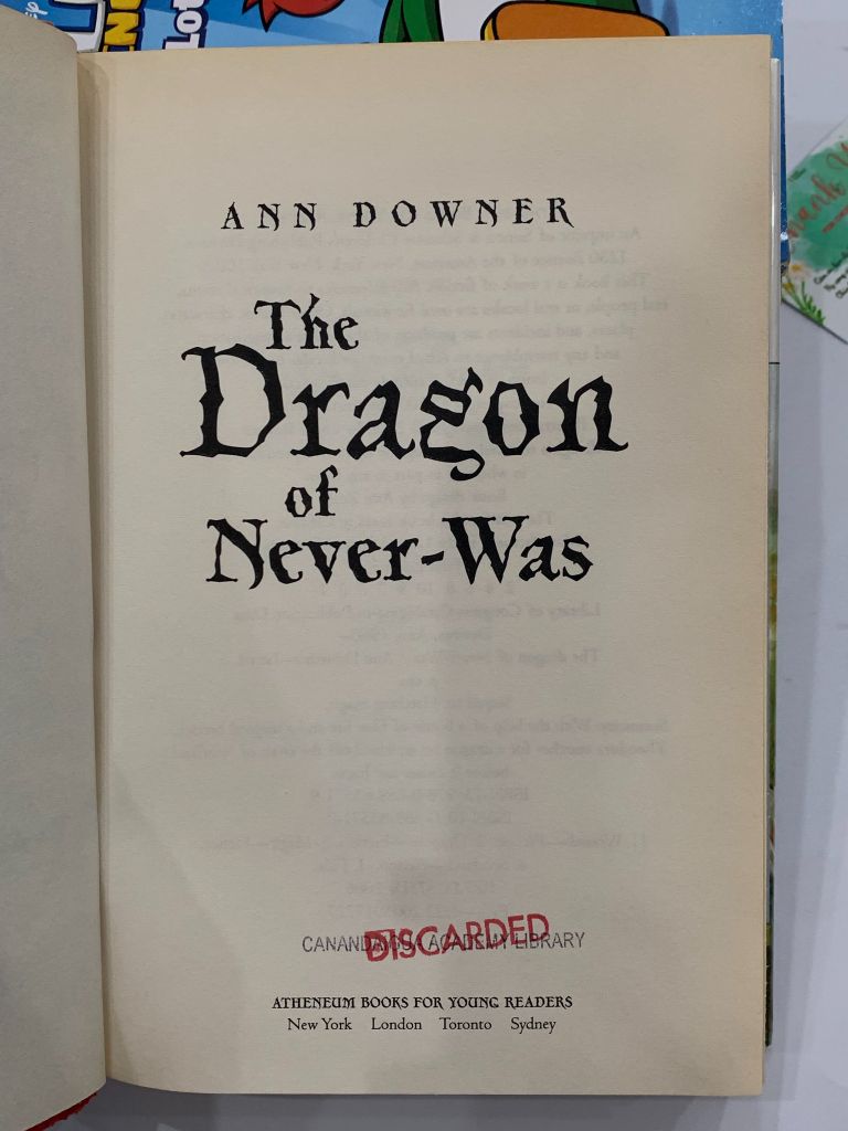The Dragon of Never-Was – Ann Downer - Ảnh thực tế 8