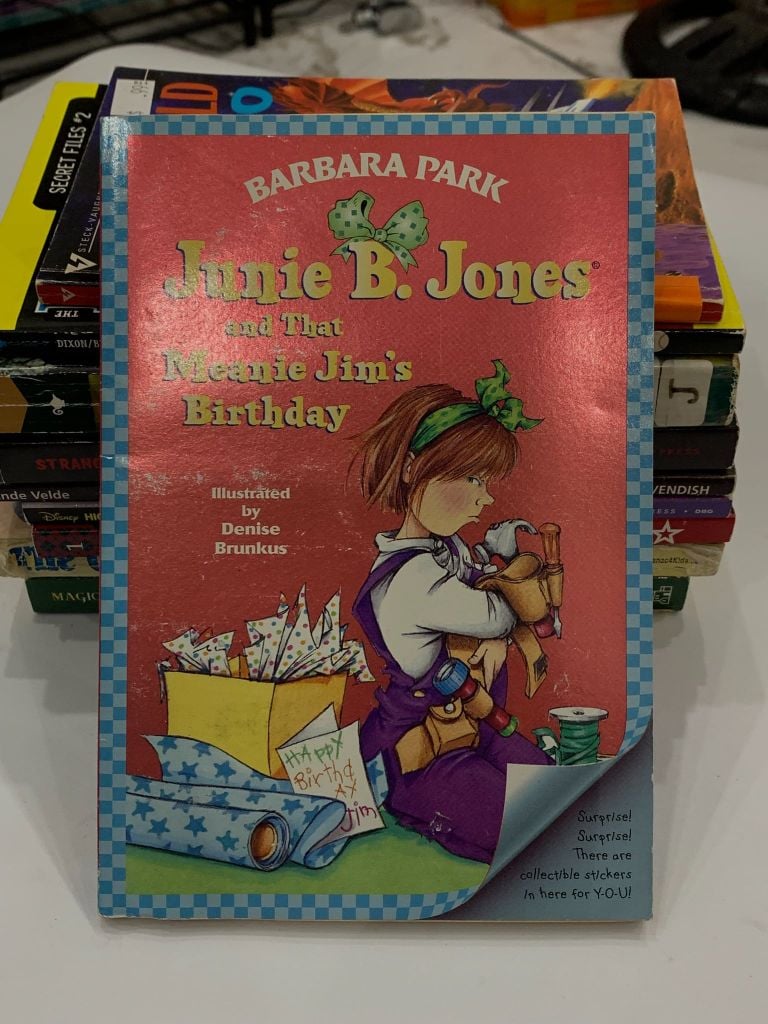 Junie B. Jones and That Meanie Jim's Birthday – Barbara Park - Ảnh chụp thực tế