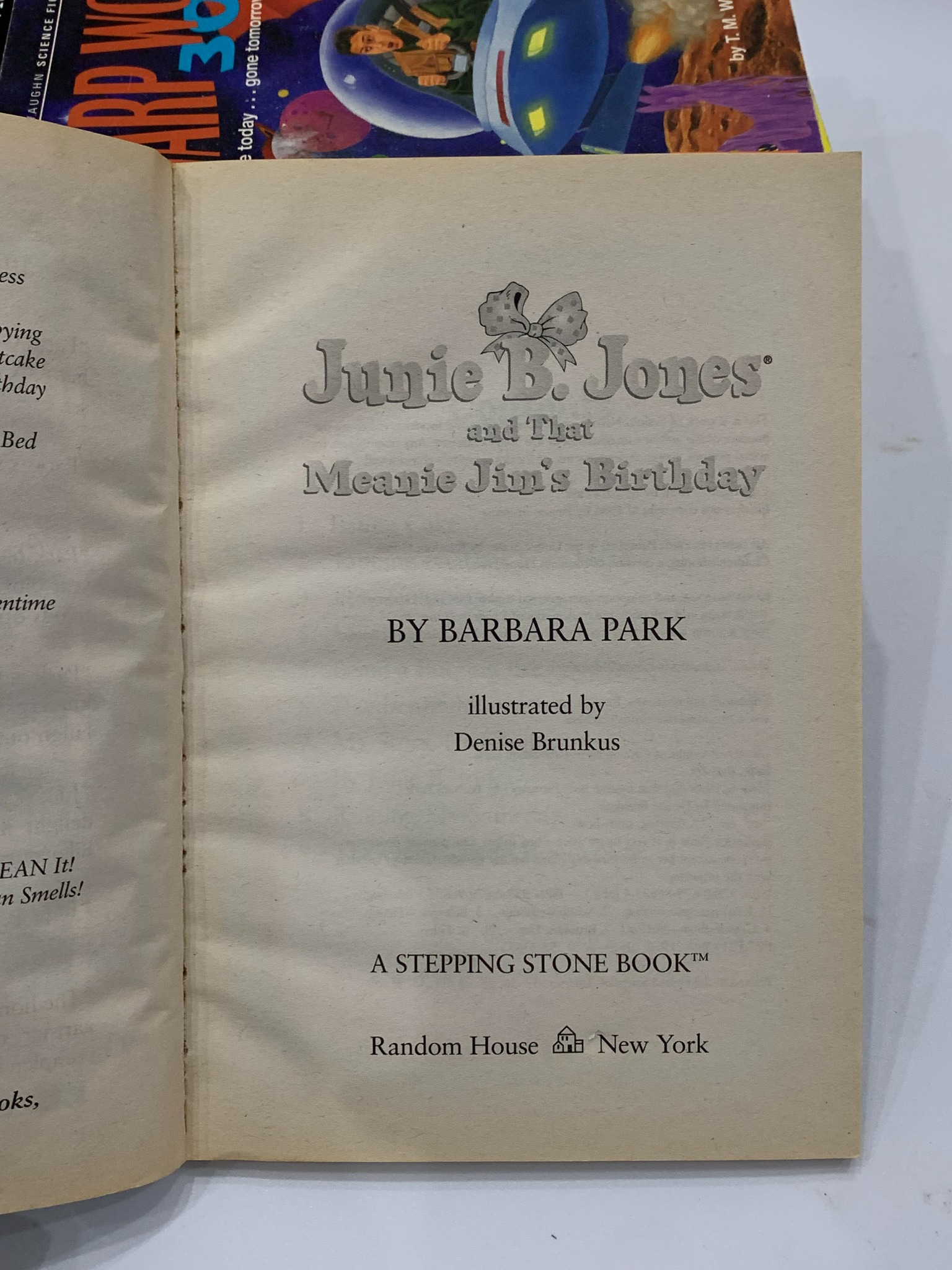 Junie B. Jones and That Meanie Jim's Birthday – Barbara Park