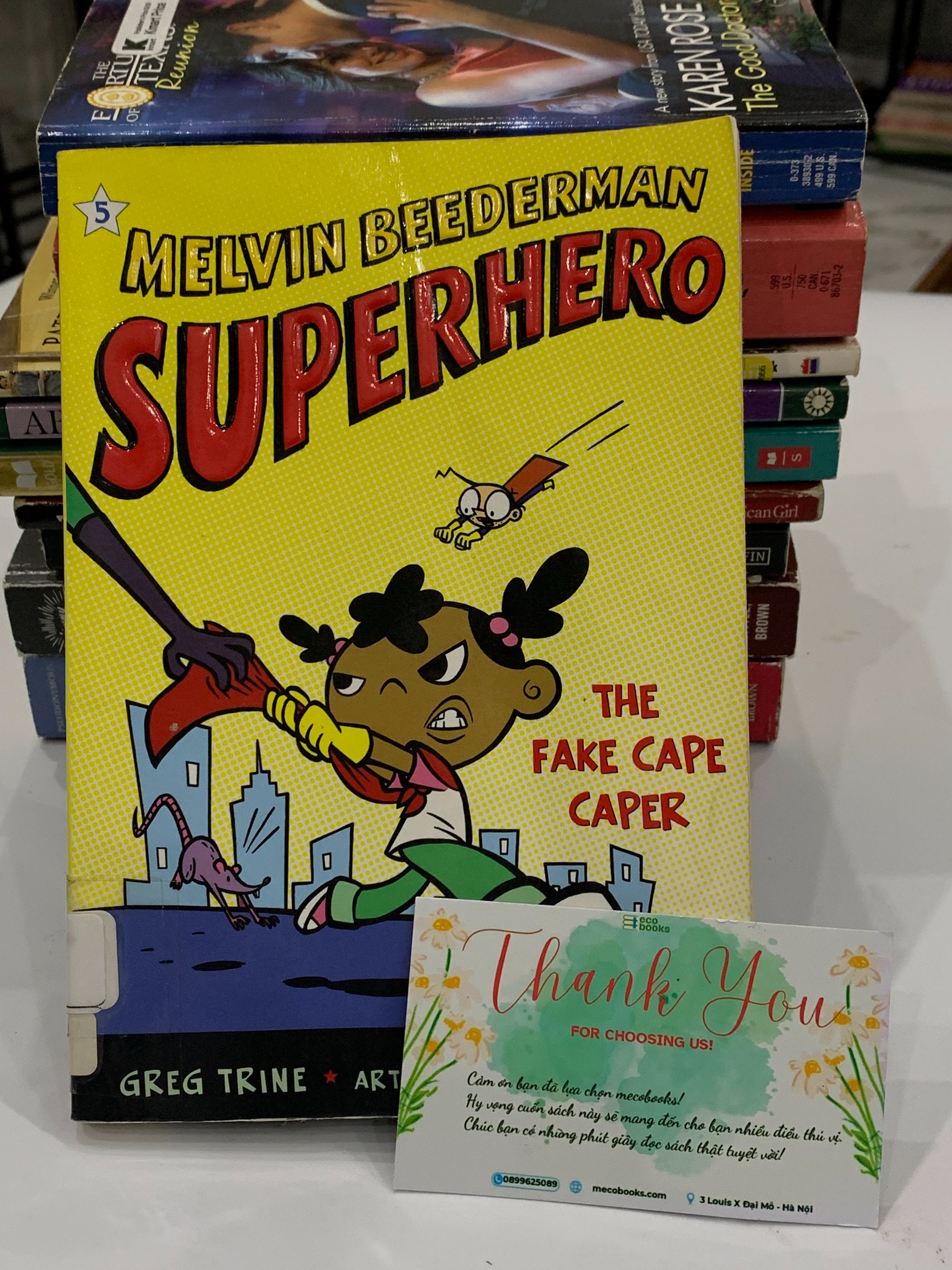Melvin Beederman, Superhero: The Fake Cape Caper – Greg Trine