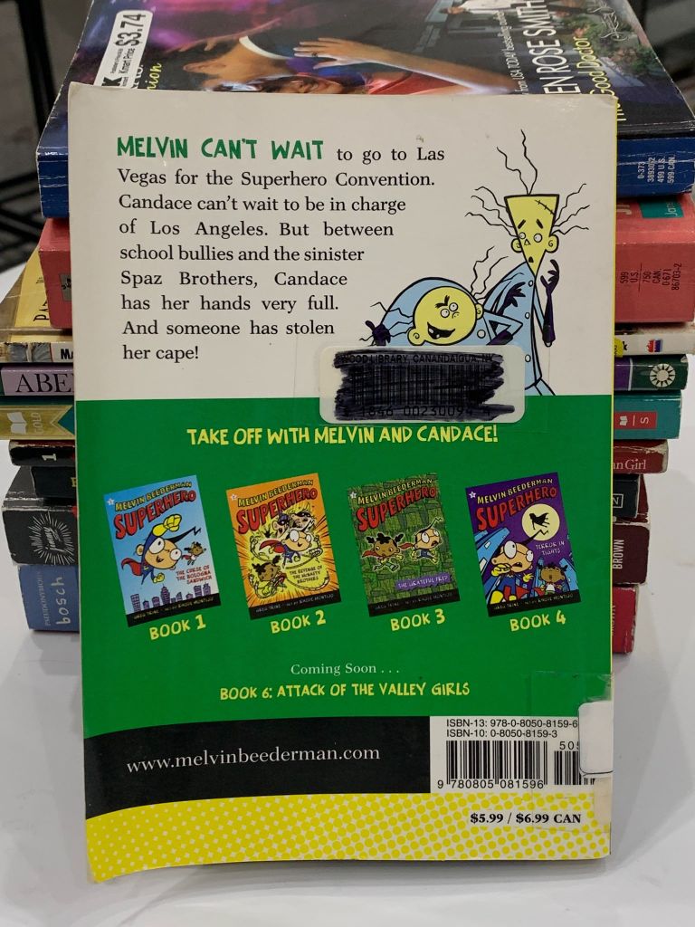 Melvin Beederman, Superhero: The Fake Cape Caper – Greg Trine - Ảnh thực tế 3