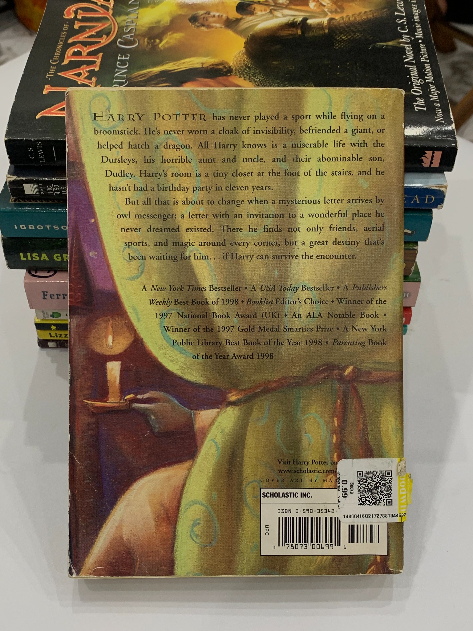 Harry Potter and the Sorcerer's Stone – J.K. Rowling