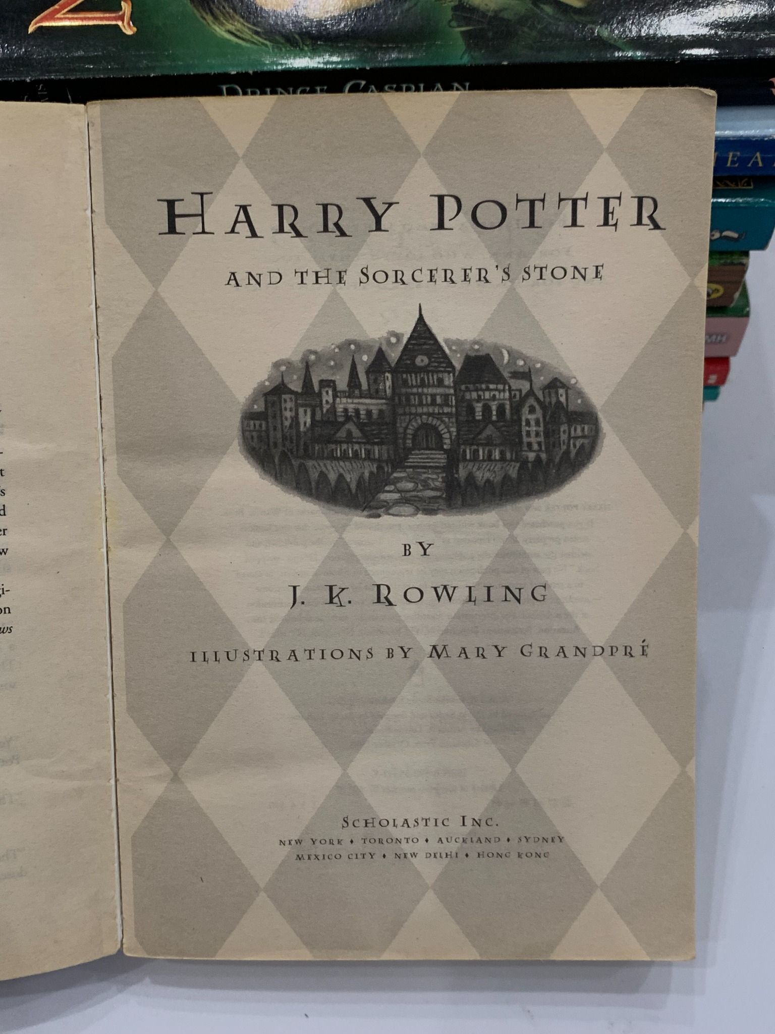 Harry Potter and the Sorcerer's Stone – J.K. Rowling