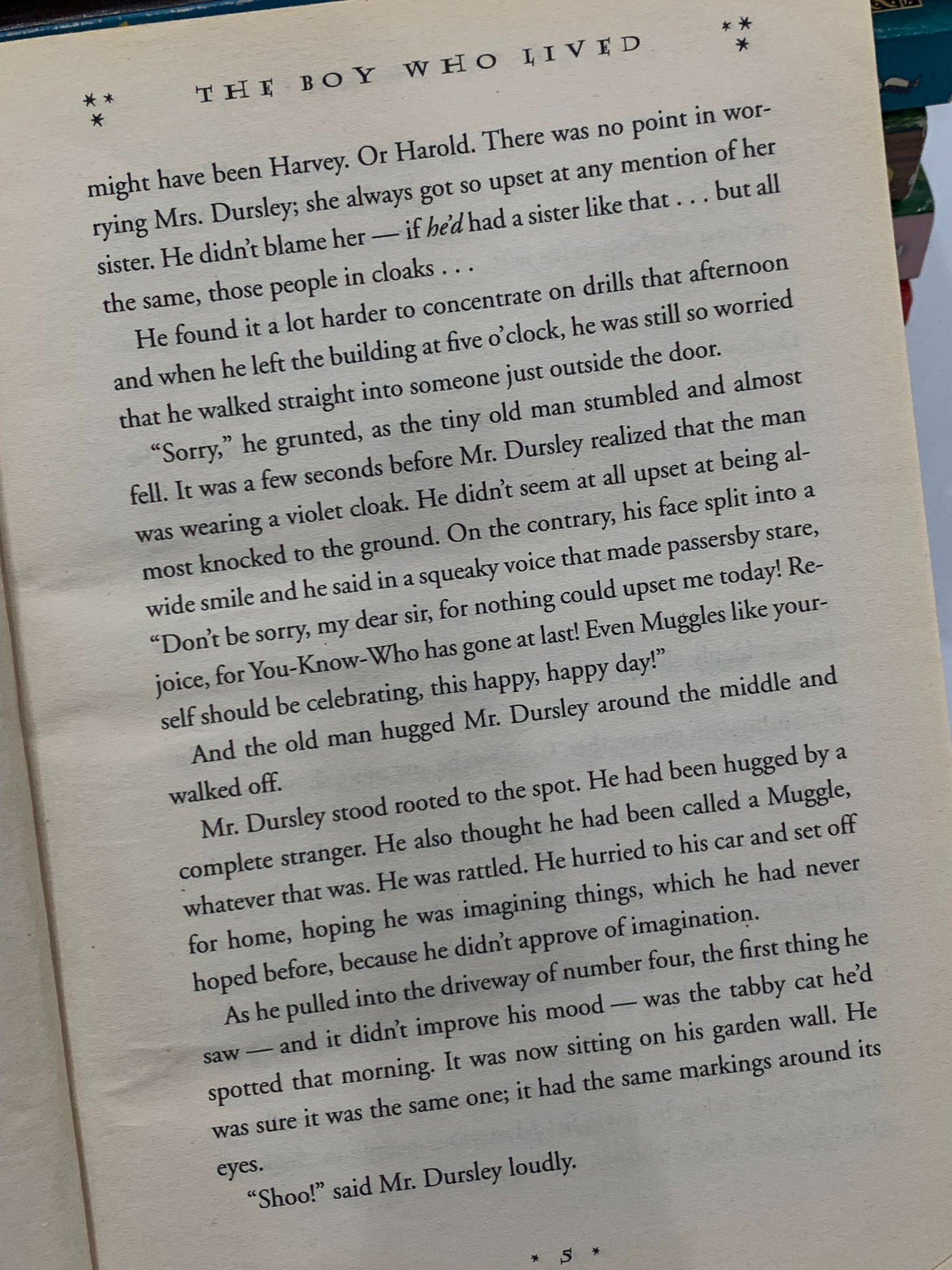 Harry Potter and the Sorcerer's Stone – J.K. Rowling