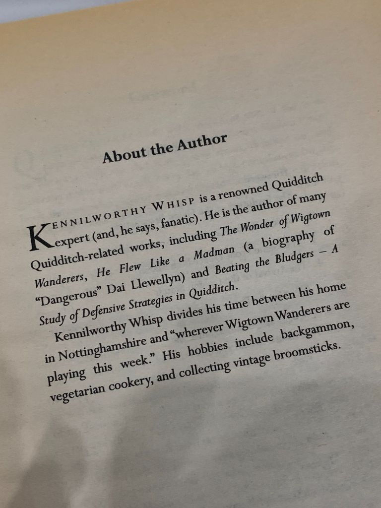 Quidditch Through the Ages – Kennilworthy Whisp - Ảnh thực tế 7
