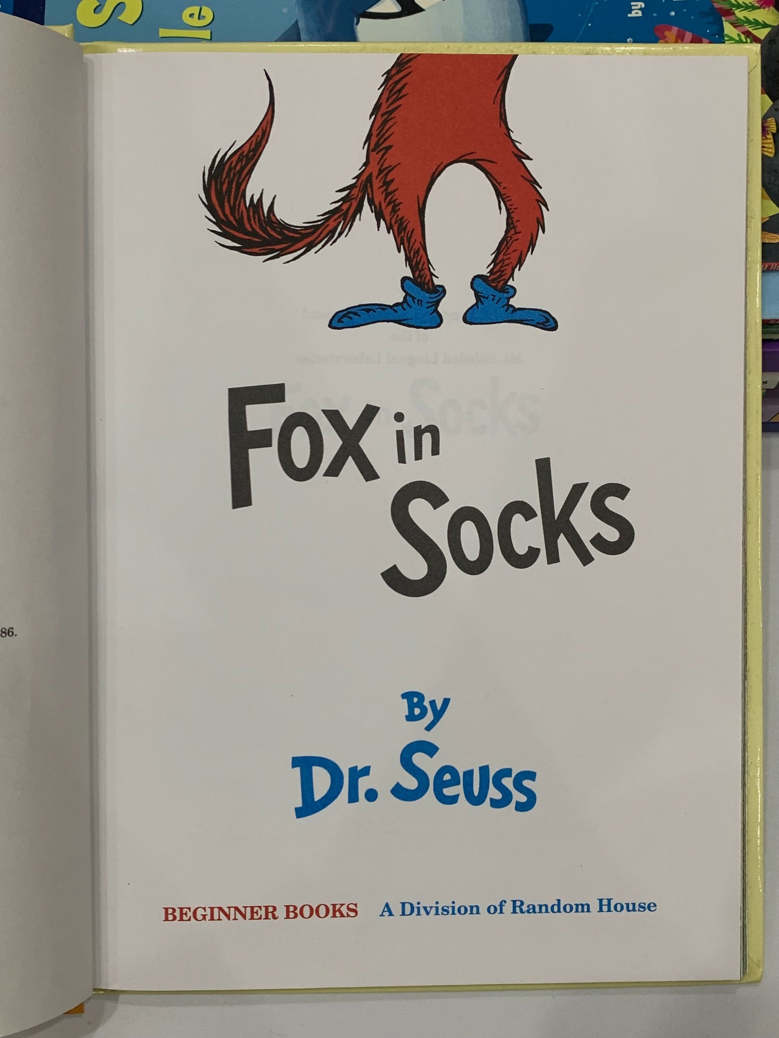 Fox in Socks – Dr. Seuss
