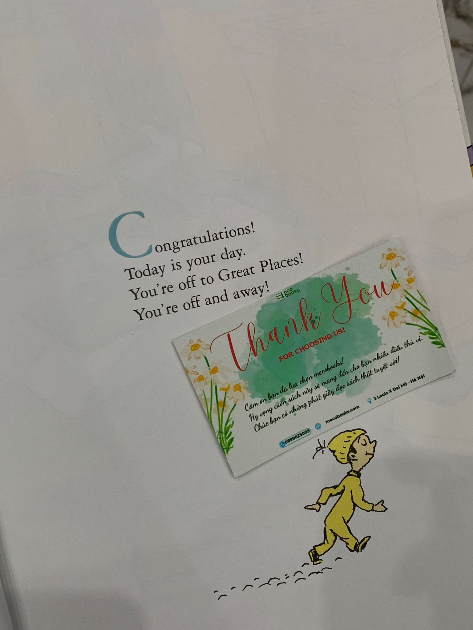 Oh, the Places You'll Go! – Dr. Seuss