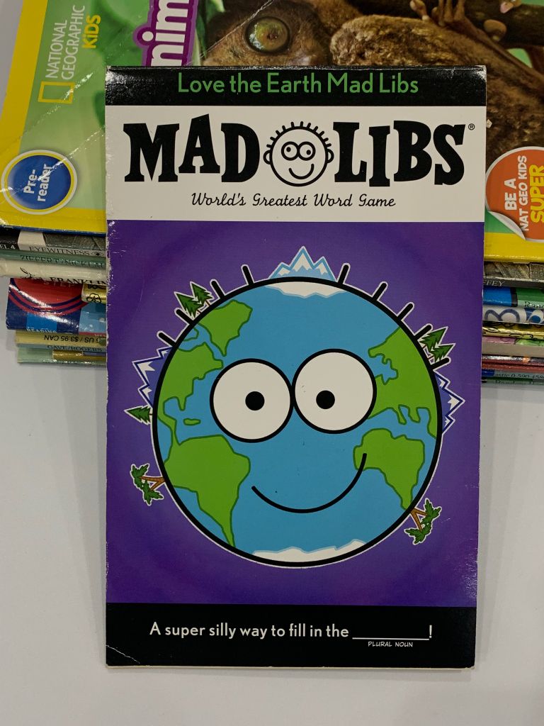 Mad Libs: Love the Earth – Mad Libs - Ảnh chụp thực tế