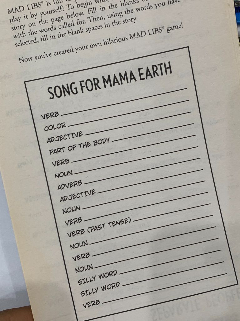 Mad Libs: Love the Earth – Mad Libs - Ảnh thực tế 10