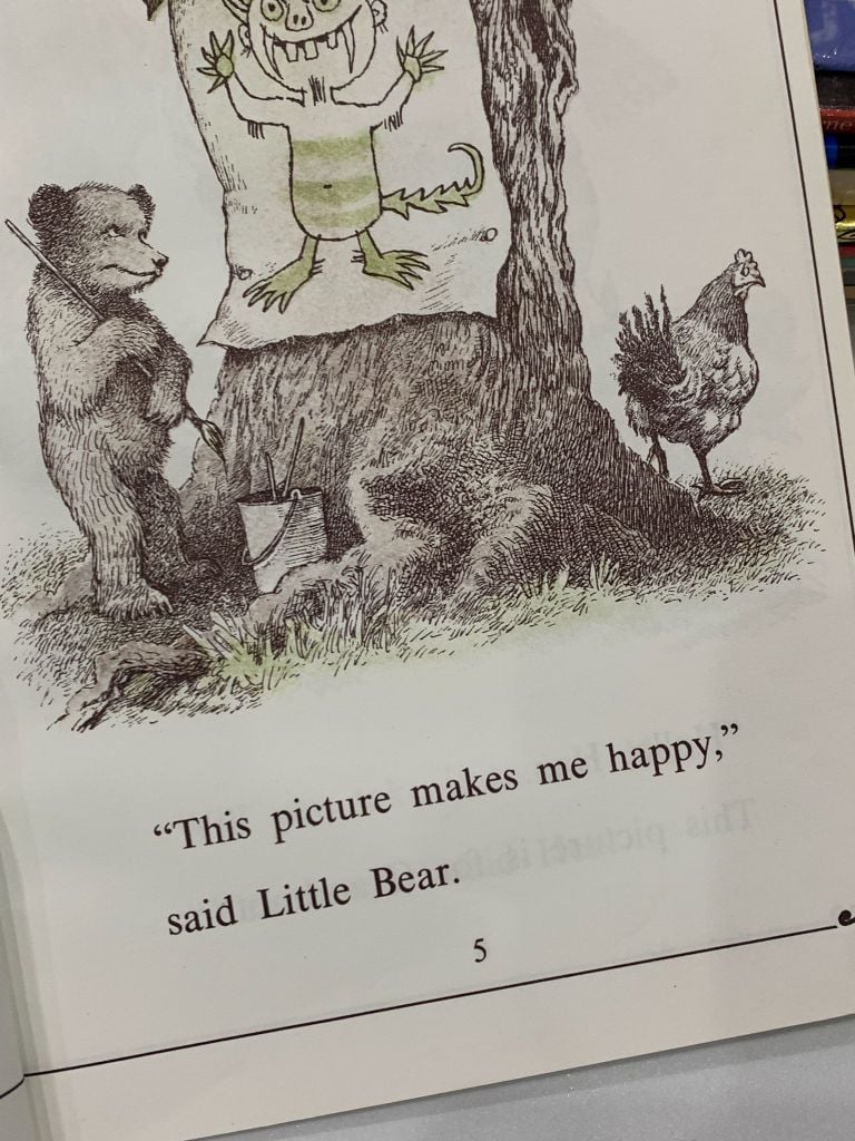 A Kiss for Little Bear – Else Holmelund Minarik - Ảnh thực tế 6