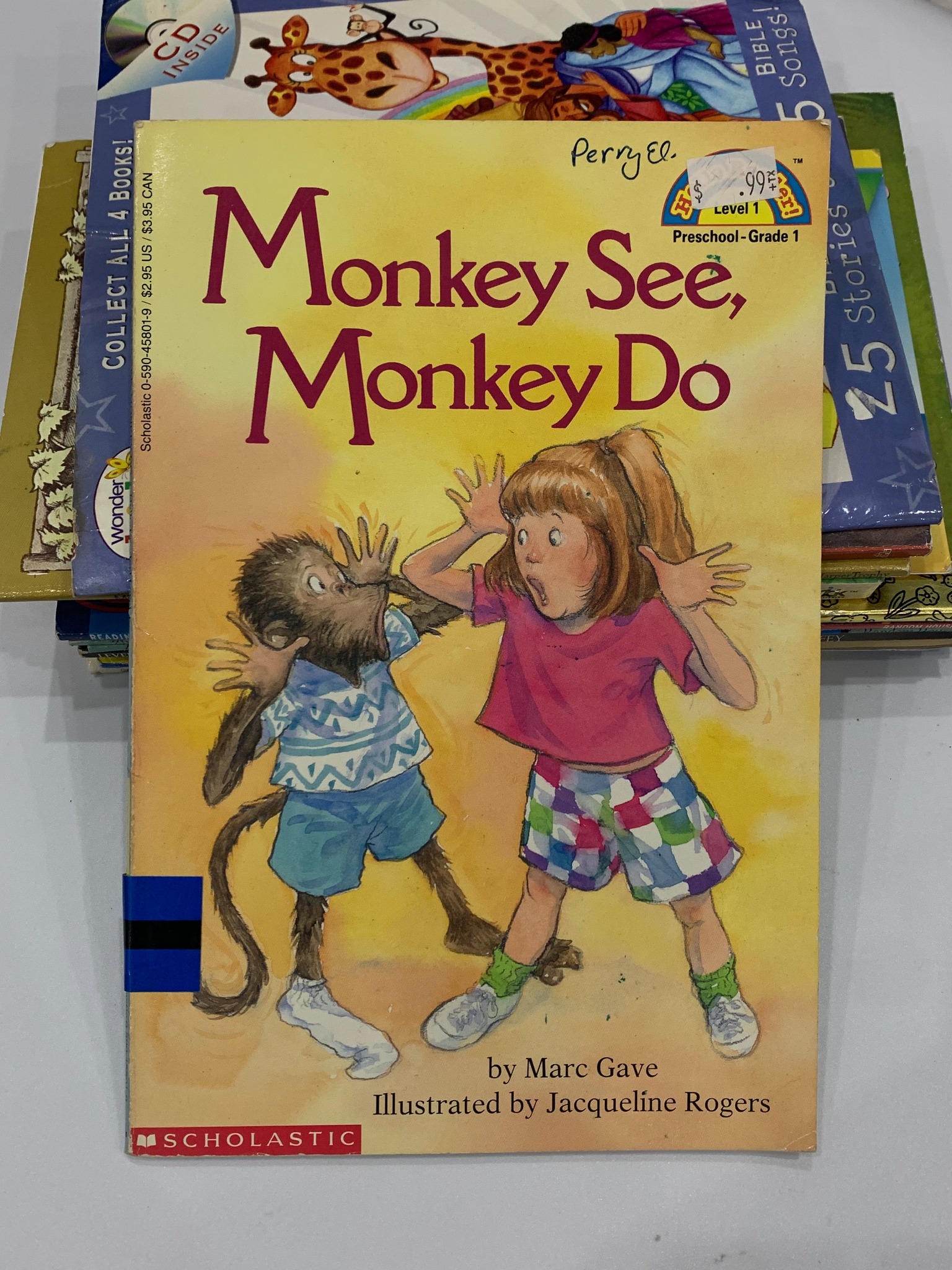 Ảnh sách Monkey See, Monkey Do – Jacqueline Rogers