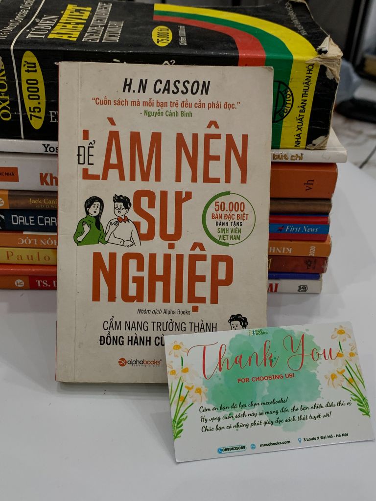 Để làm nên sự nghiệp – H. N. Casson - Ảnh thực tế 10