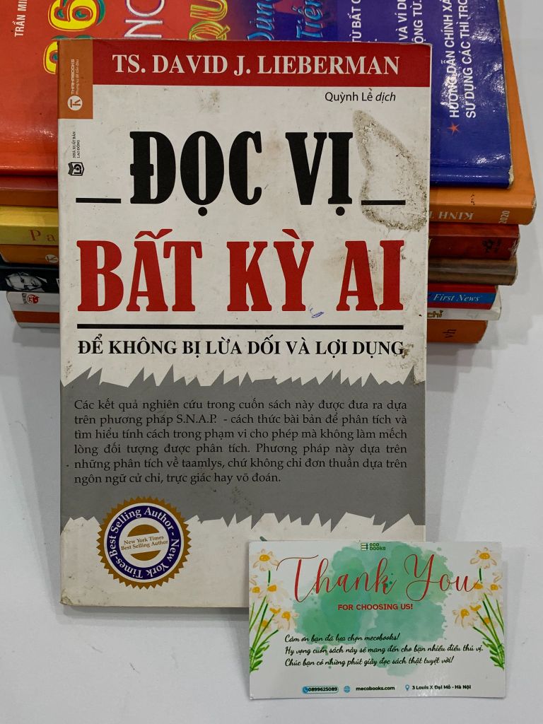 Đọc vị bất kỳ ai – TS. David J. Lieberman - Ảnh thực tế 1