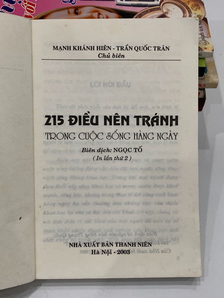 215 điều nên tránh trong cuộc sống hàng ngày – Nhiều tác giả - Ảnh thực tế 7