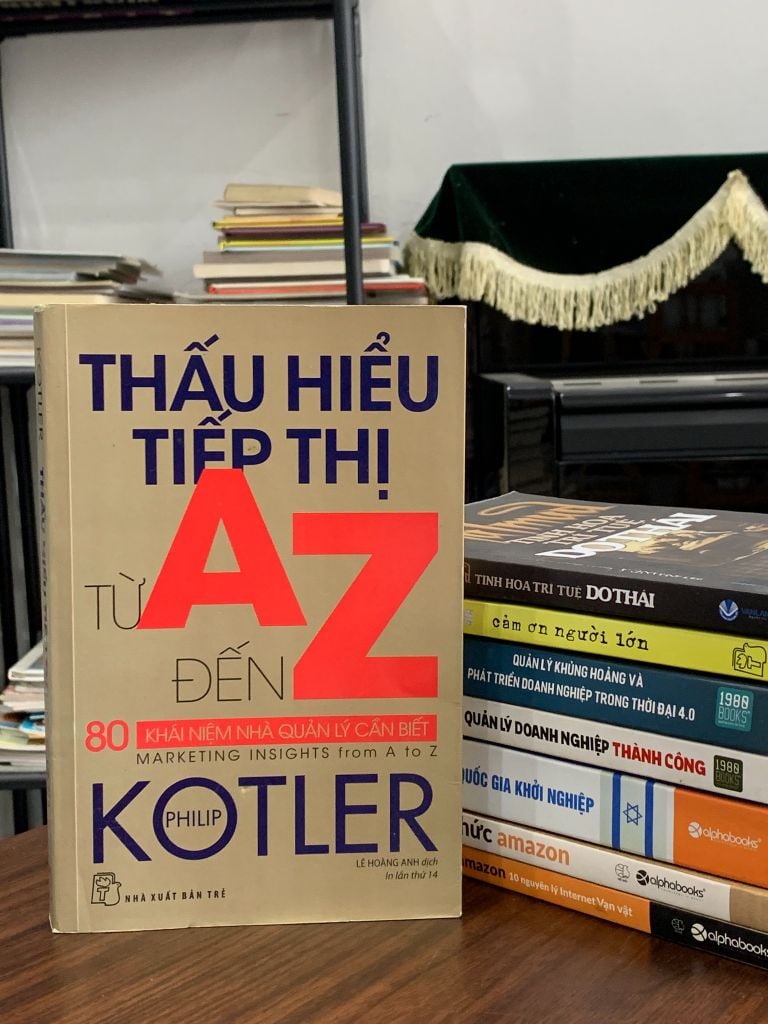 Thấu hiểu tiếp thị từ A đến Z – Philip Kotler - Ảnh chụp thực tế