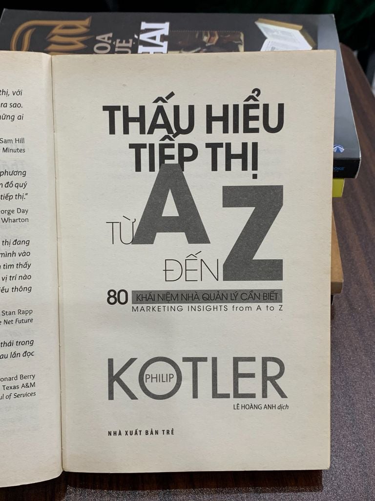 Thấu hiểu tiếp thị từ A đến Z – Philip Kotler - Ảnh thực tế 7
