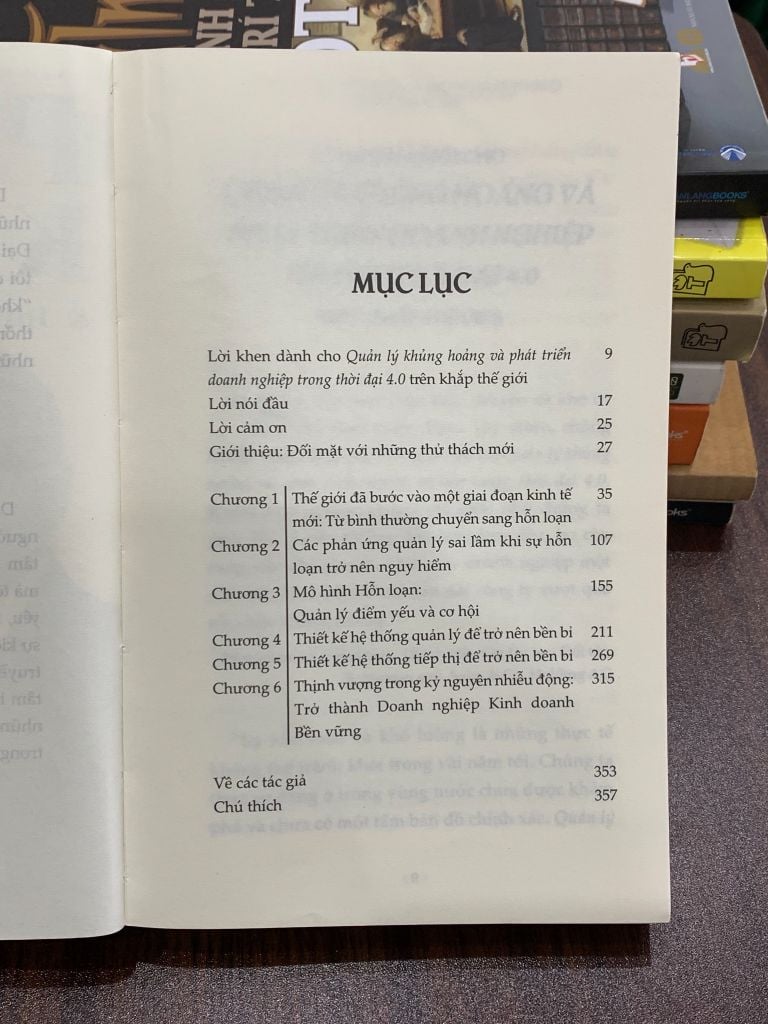 Quản lý khủng hoảng và phát triển doanh nghiệp trong thời đại 4.0 – Philip Kotler & John A. Caslione - Ảnh thực tế 8