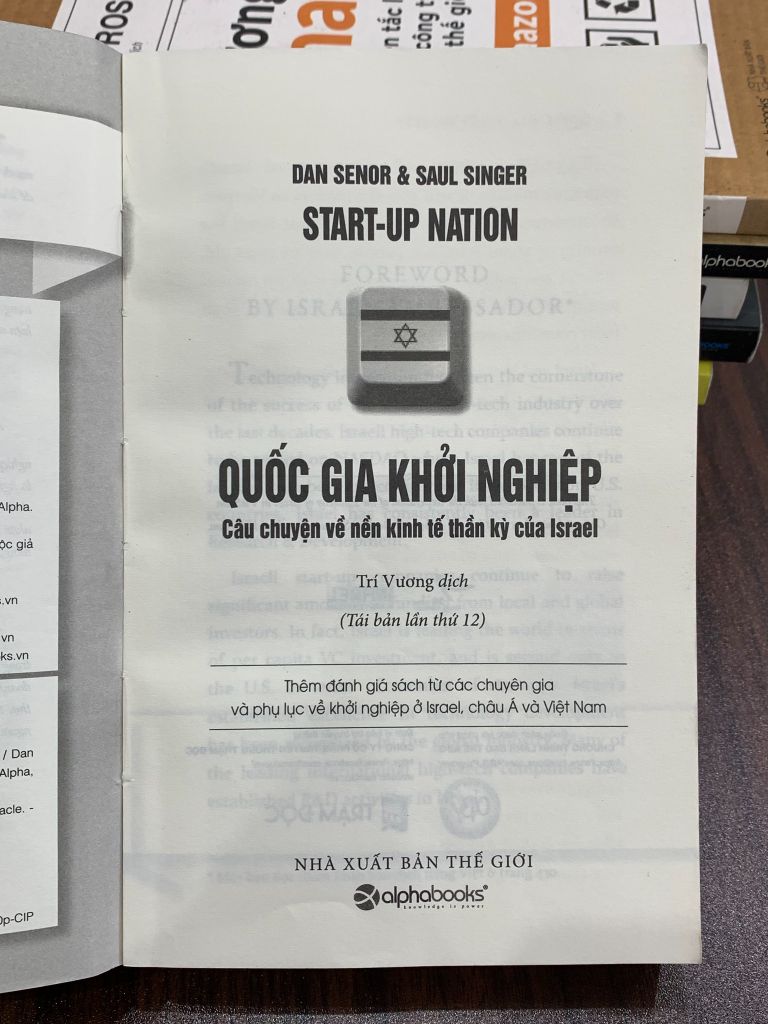 Quốc gia khởi nghiệp – Dan Senor & Saul Singer - Ảnh thực tế 7