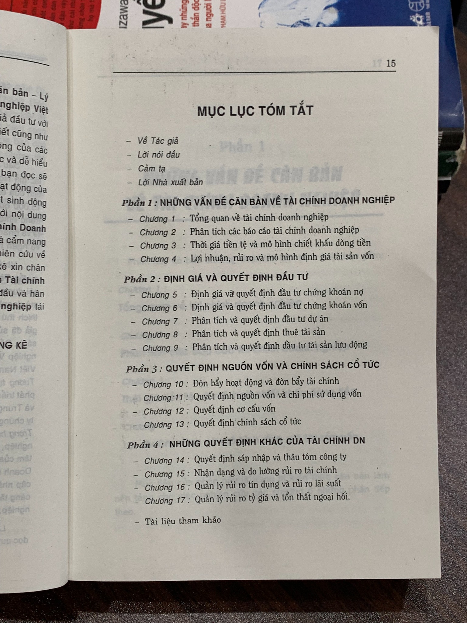 Tài chính doanh nghiệp căn bản: Lý thuyết – Bài tập và Bài giải – Nguyễn Minh Kiều