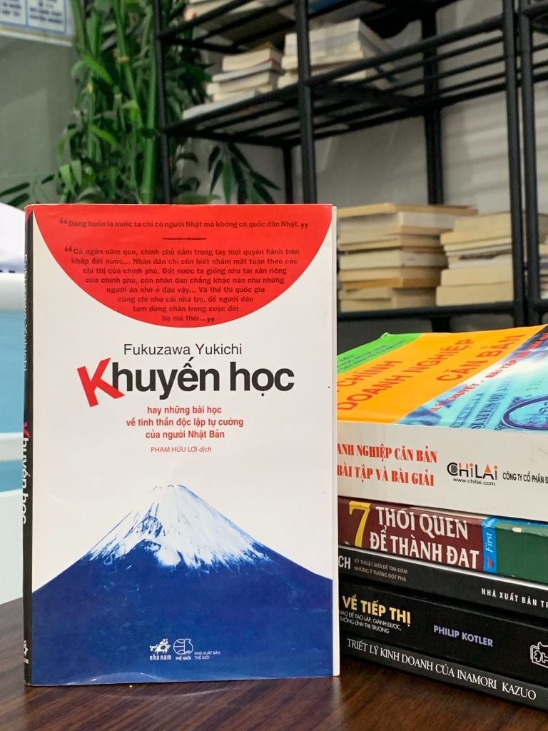 Khuyến học – Fukuzawa Yukichi - Ảnh chụp thực tế