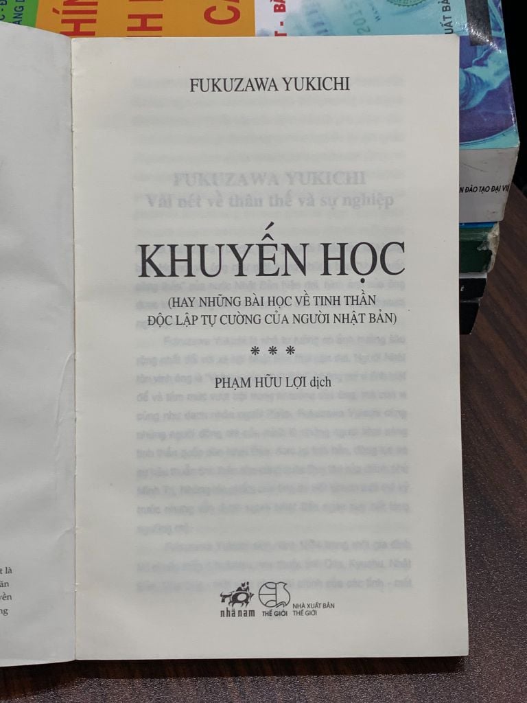 Khuyến học – Fukuzawa Yukichi - Ảnh thực tế 7