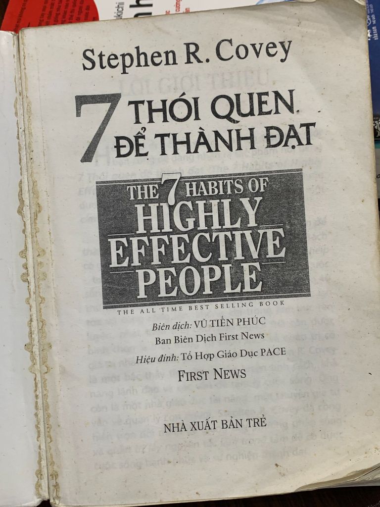 7 Thói quen để thành đạt – Stephen R. Covey - Ảnh thực tế 7
