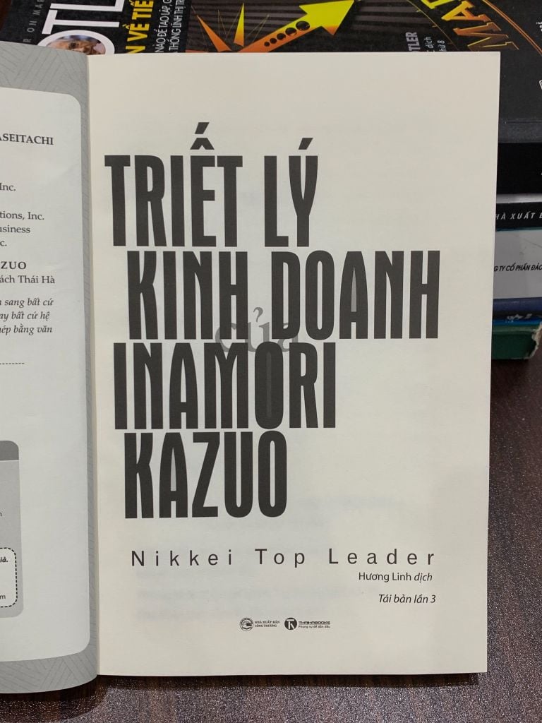 Triết lý kinh doanh của Inamori Kazuo – Nikkei Top Leader - Ảnh thực tế 7