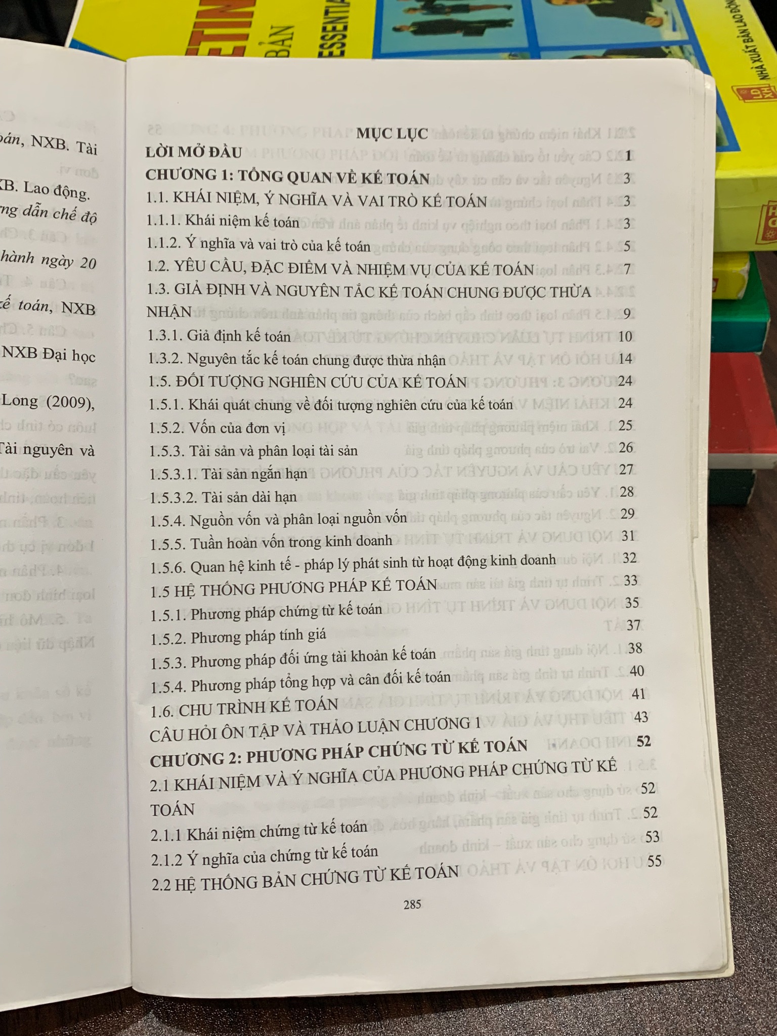 Giáo trình Nguyên lý kế toán – Bộ GD&ĐT