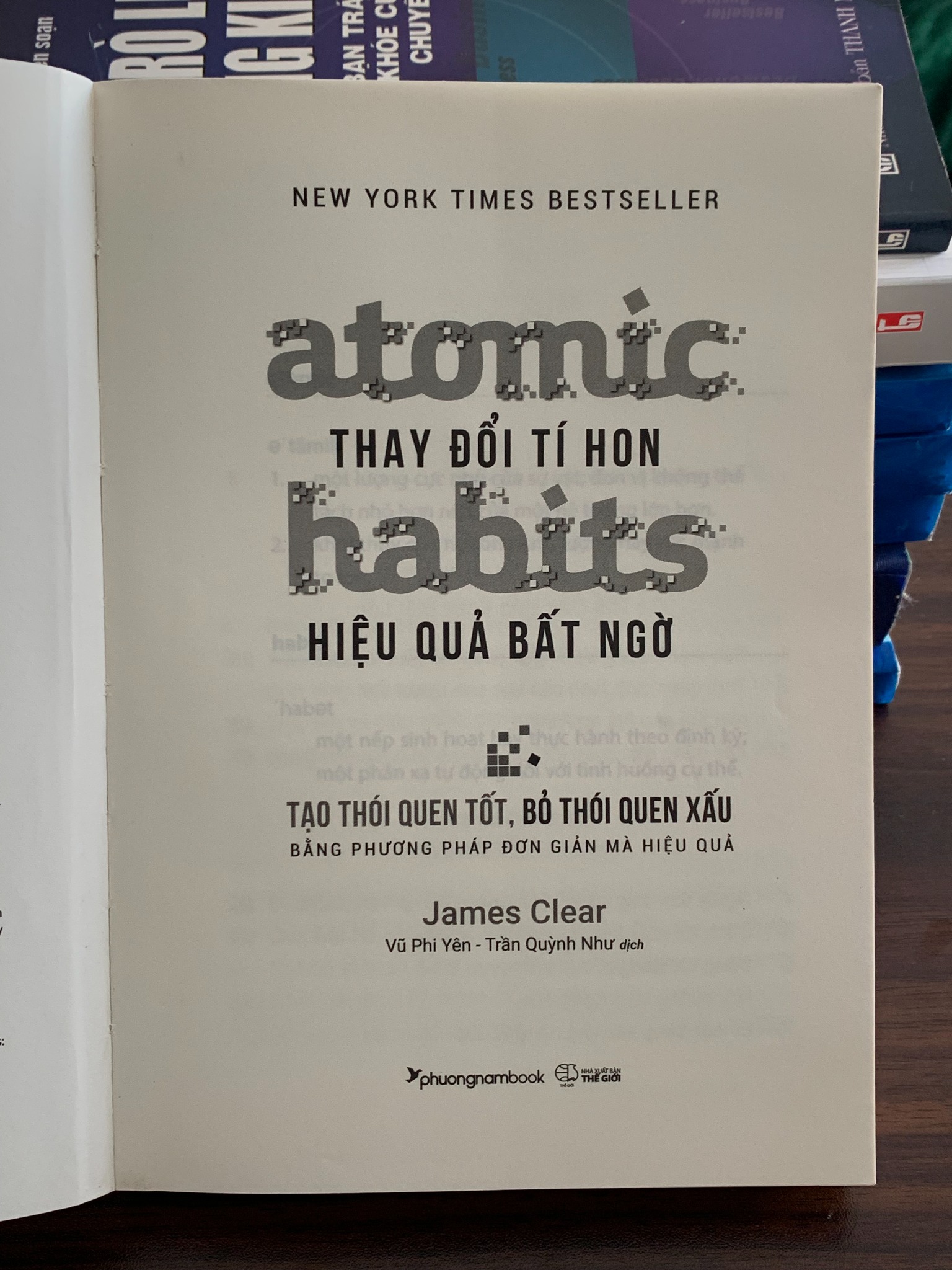 Atomic Habits – James Clear