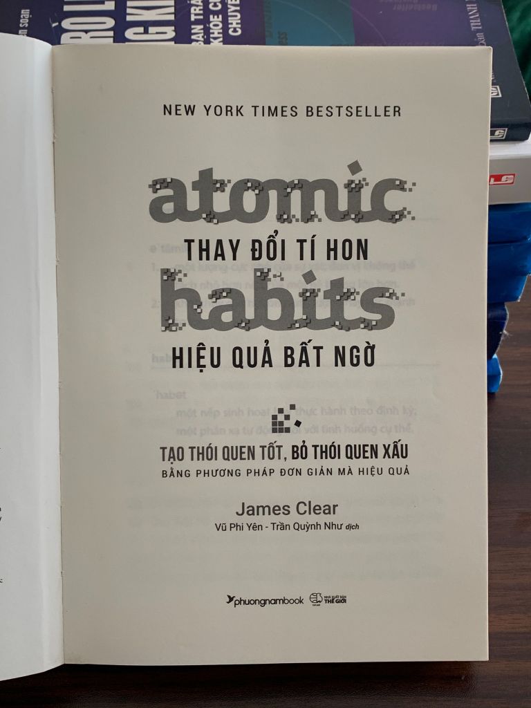Atomic Habits – James Clear - Ảnh thực tế 7
