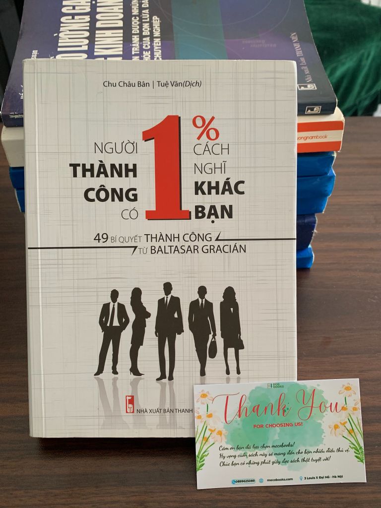Người thành công có 1% cách nghĩ khác bạn – Chu Châu Bản - Ảnh thực tế 1