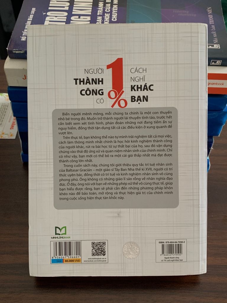 Người thành công có 1% cách nghĩ khác bạn – Chu Châu Bản - Ảnh thực tế 3