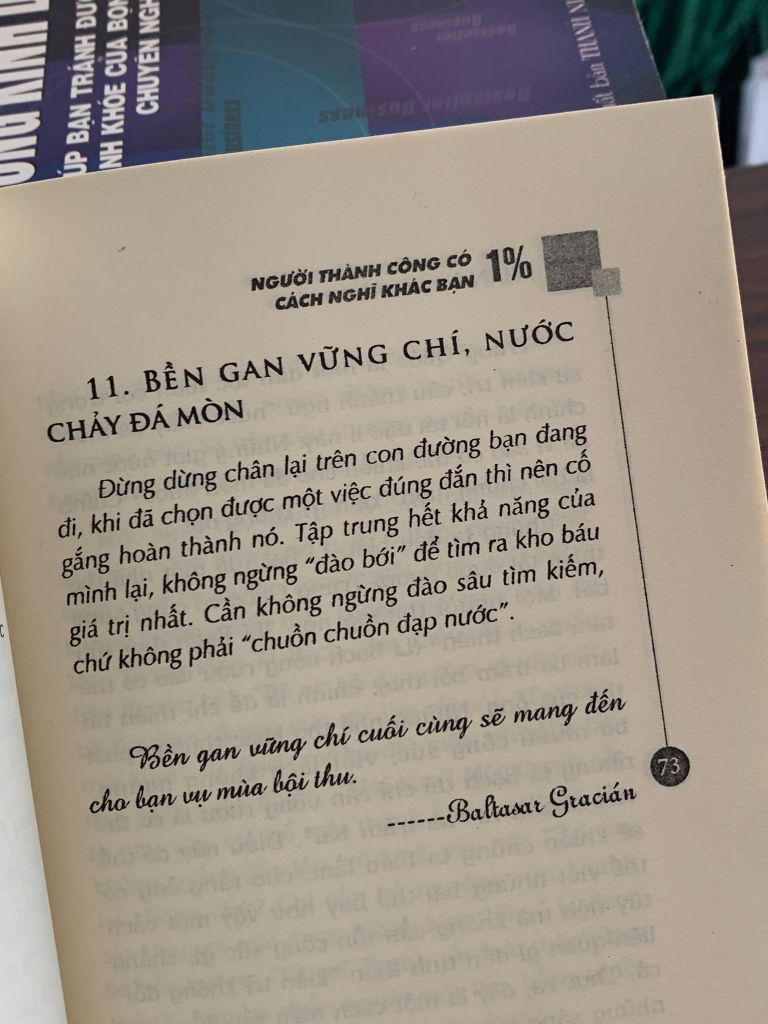 Người thành công có 1% cách nghĩ khác bạn – Chu Châu Bản - Ảnh thực tế 9