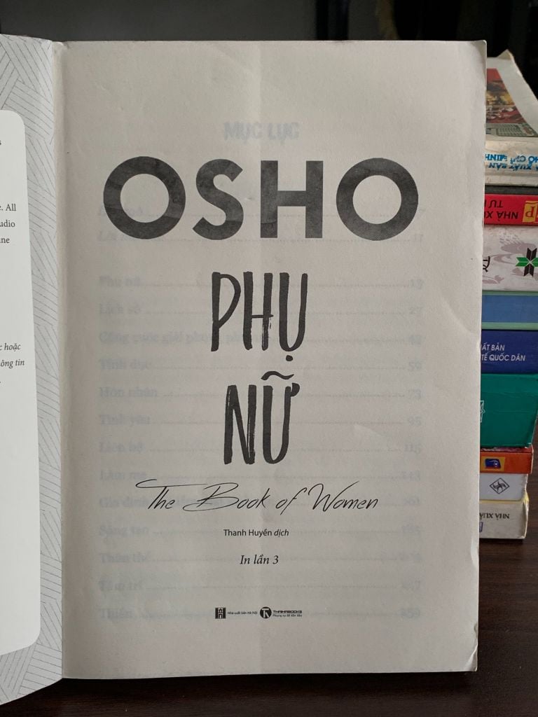 Phụ Nữ – Osho - Ảnh thực tế 4