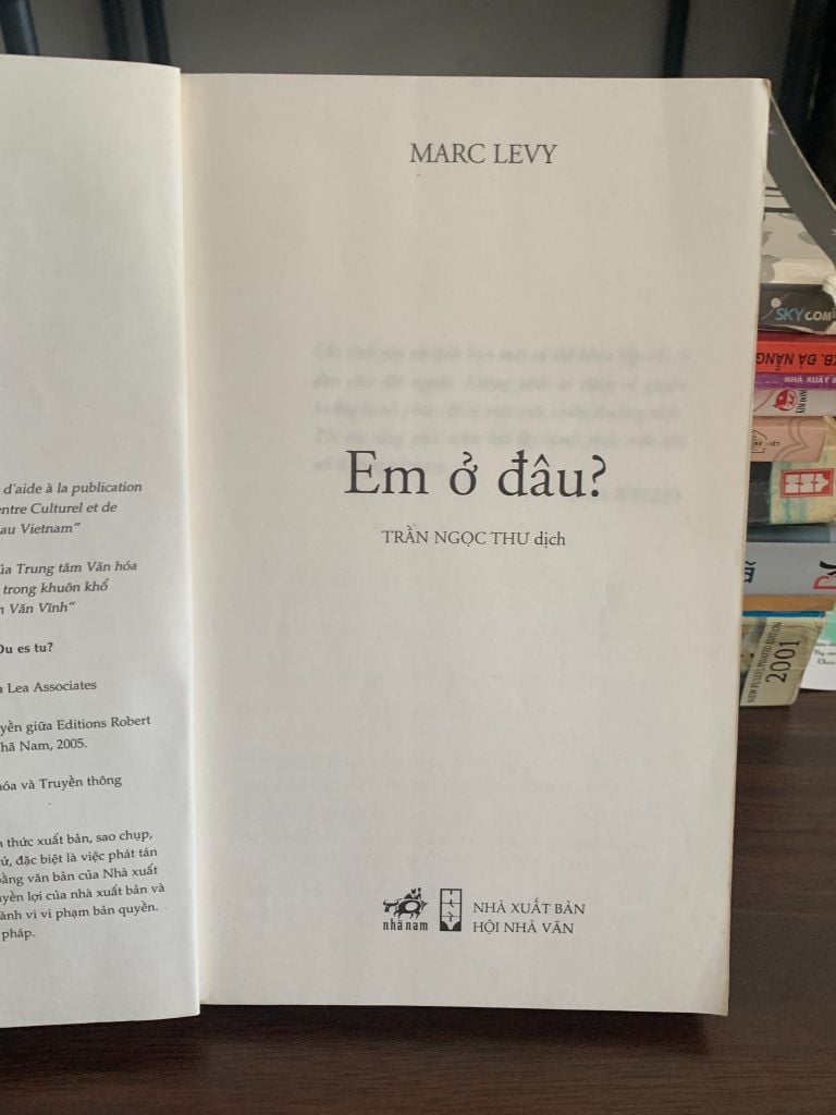 Em ở đâu? – Marc Levy - Ảnh thực tế 7