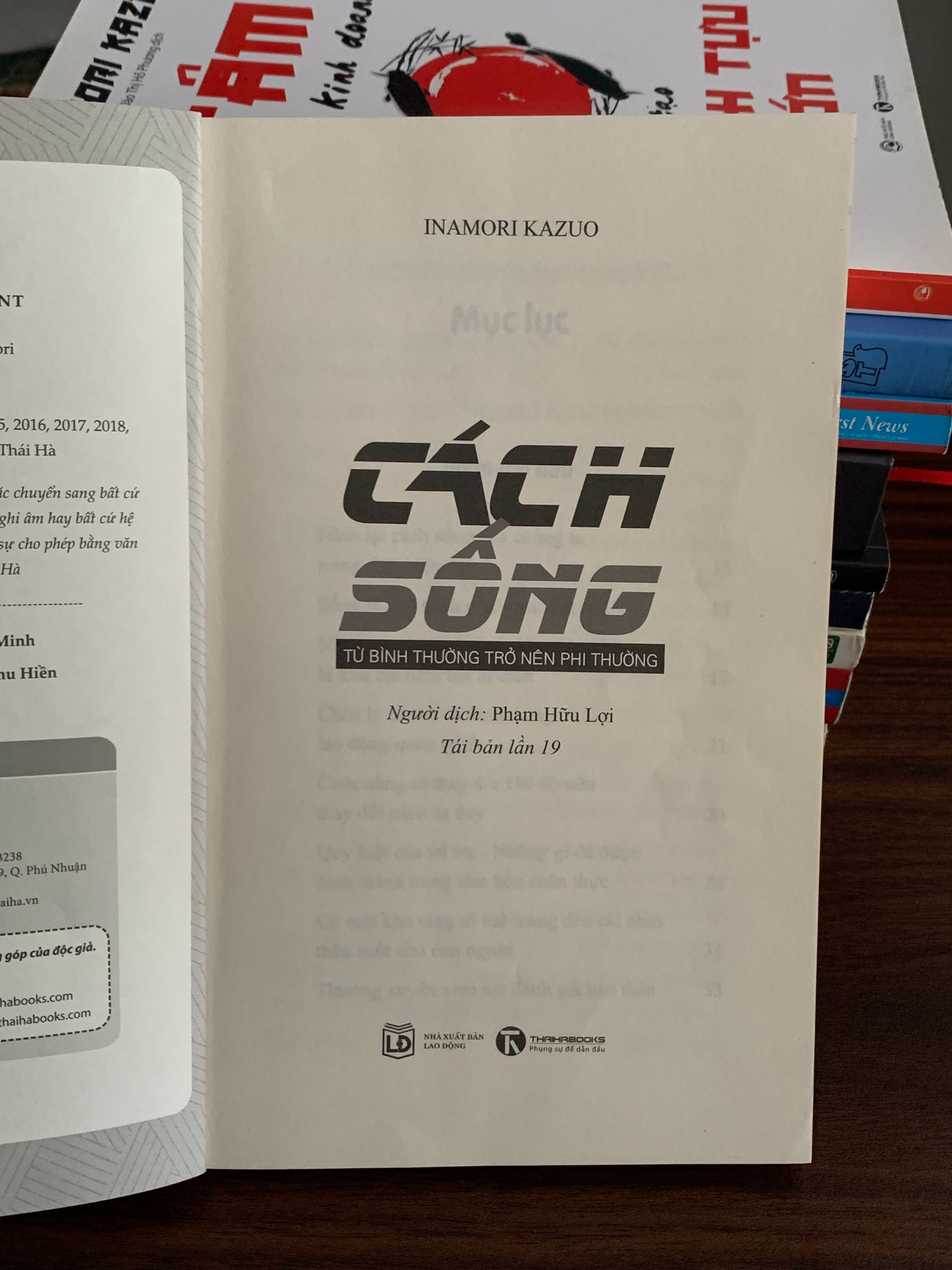 Cách sống – Inamori Kazuo - ảnh 2