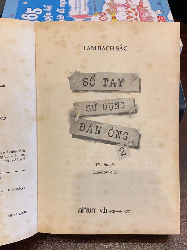 Sổ tay sử dụng đàn ông 2.0 – Lam Bạch Sắc - Ảnh thực tế 9