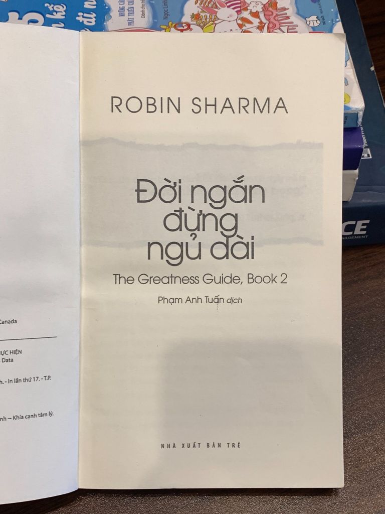 Đời ngắn đừng ngủ dài – Robin Sharma - Ảnh thực tế 7