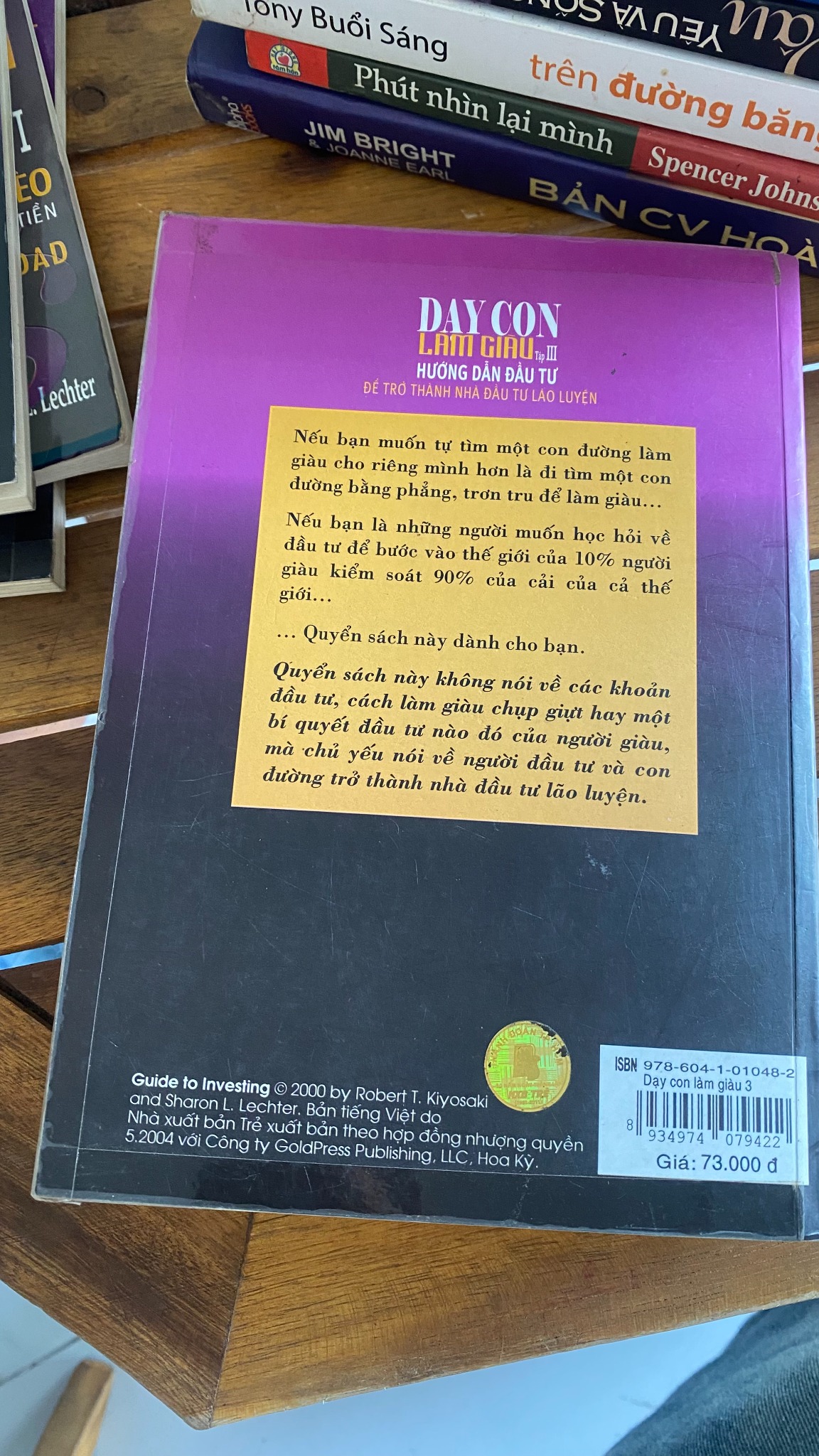 Dạy Con Làm Giàu - Tập 3: Hướng dẫn đầu tư - Robert T. Kiyosaki & Sharon L. Lechter