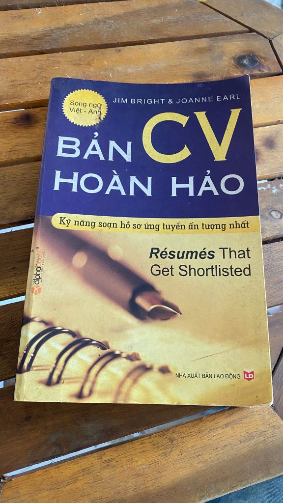 Bản CV Hoàn Hảo - Jim Bright & Joanne Earl - Ảnh thực tế 1