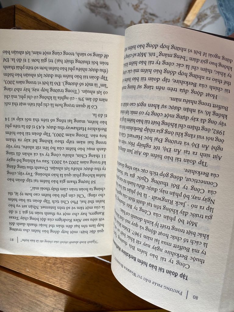 Phương Pháp Đầu Tư Warren Buffett - Robert G. Hagstrom - Ảnh chụp thực tế