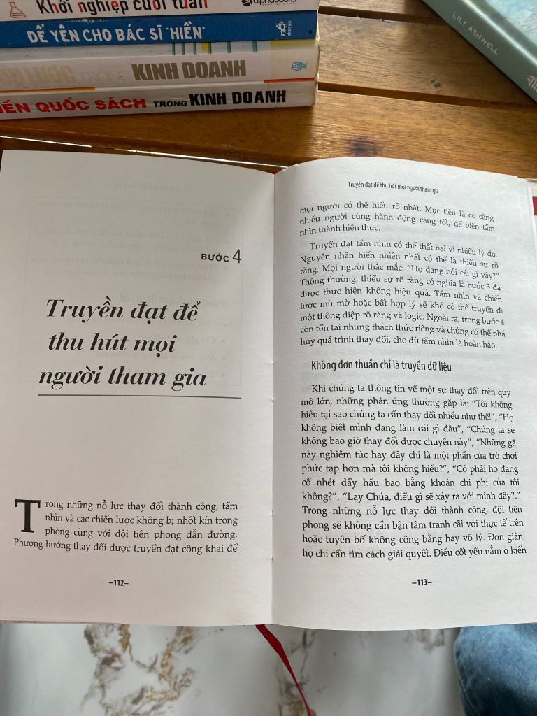 Linh Hồn Của Sự Thay Đổi - John P. Kotter và Dan S. Cohen - Ảnh chụp thực tế