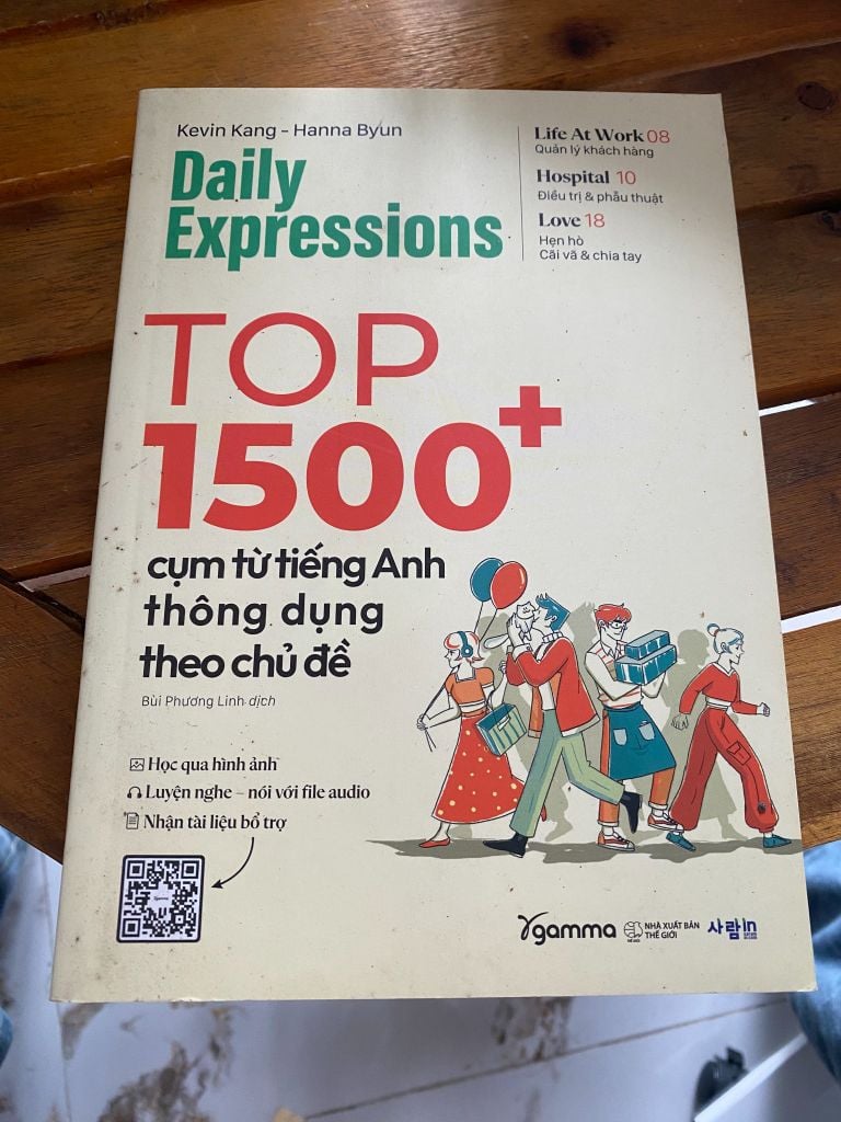 Top 1500 Daily Expressions - Kevin Kang, Hanna Byun - Ảnh thực tế 1