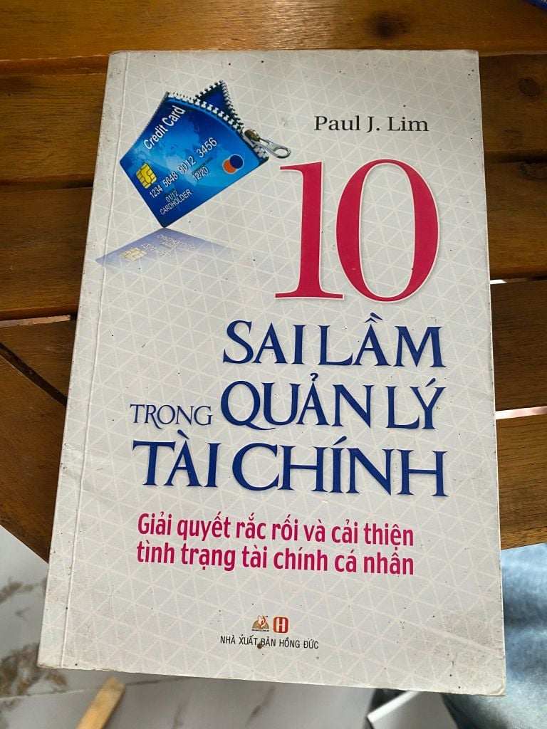 10 Sai Lầm Trong Quản Lý Tài Chính - Paul J. Lim - Ảnh thực tế 1