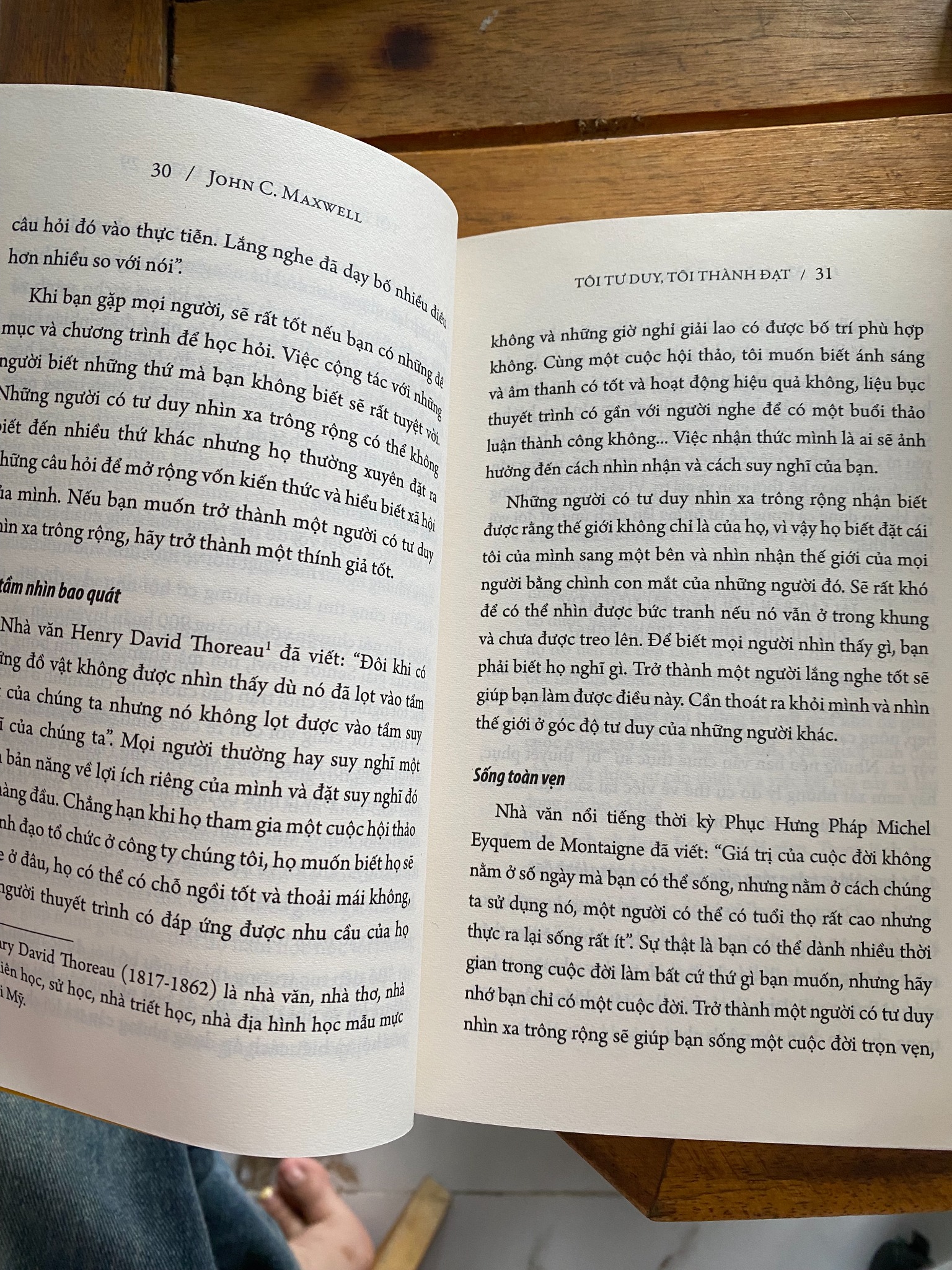 Tôi Tư Duy, Tôi Thành Đạt - John C. Maxwell