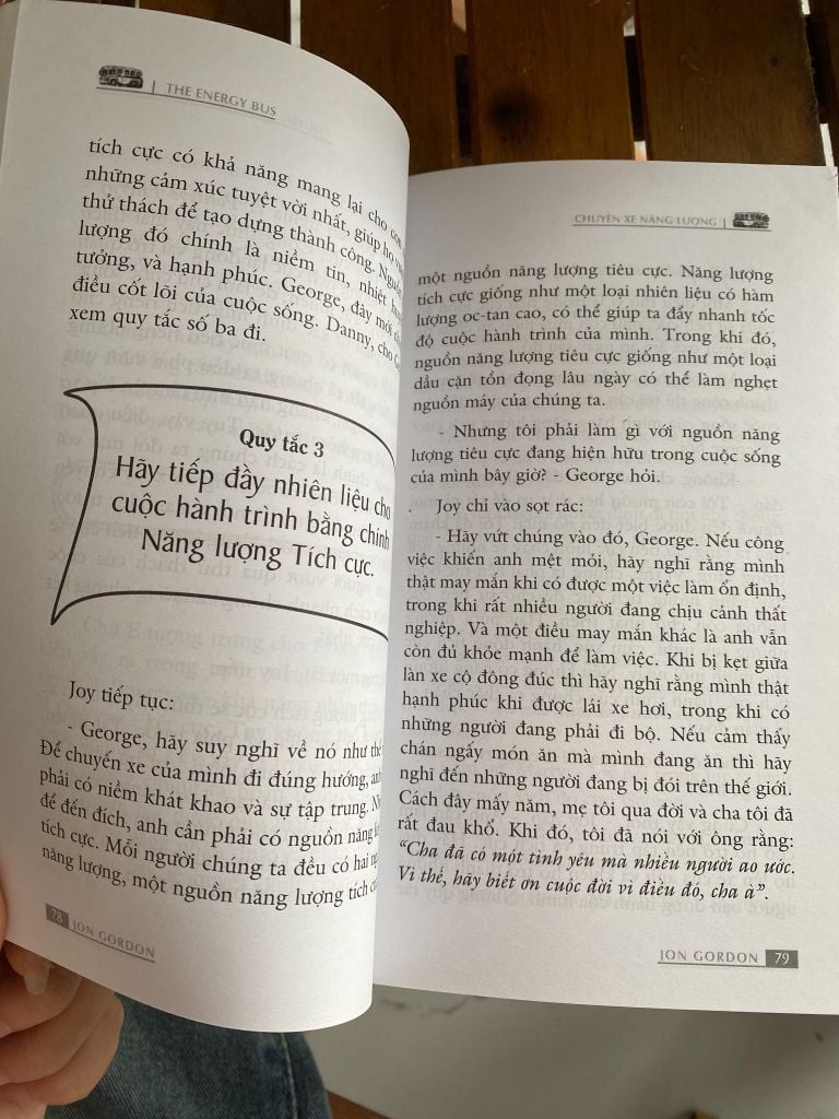 Chuyến Xe Năng Lượng - Jon Gordon - Ảnh chụp thực tế