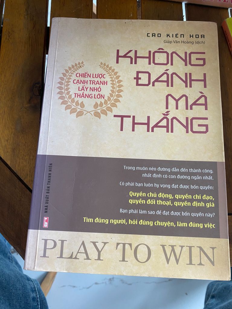 Không Đánh Mà Thắng - Cao Kiến Hoa - Ảnh thực tế 1