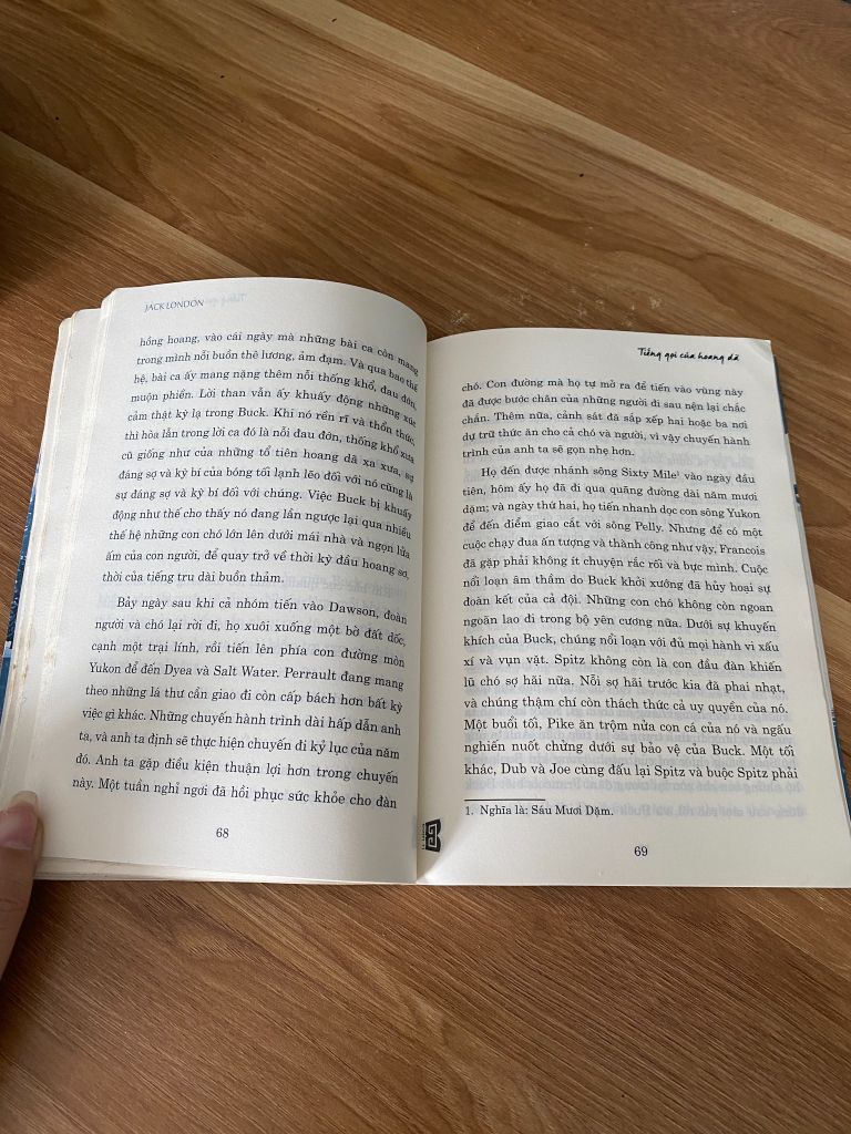 Tiếng Gọi Của Hoang Dã - Jack London - Ảnh chụp thực tế